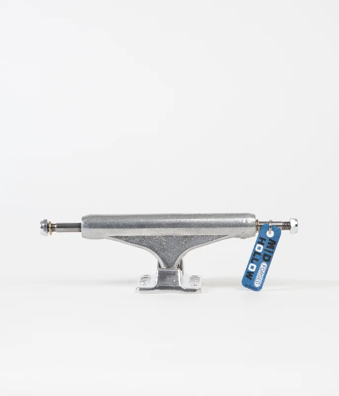 Skateboard Trucks For Fast Trick Execution-Independent 144 Hollow Forged Mid Truck - Silver