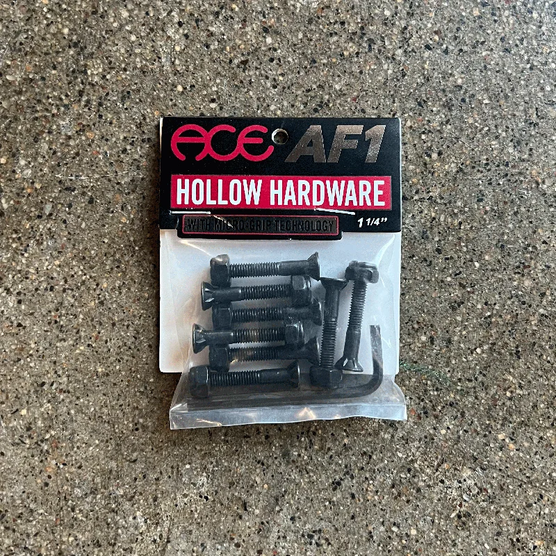 Skateboard Hardware With Heavy-Duty Bolts-ACE HOLLOW ALLEN BOLTS W/GRIPPERS