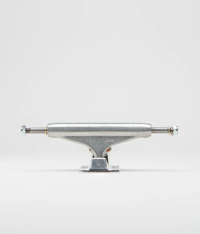 Skateboard Trucks For Custom Board Builds-Independent 139 Hollow Forged Truck - Polished Silver