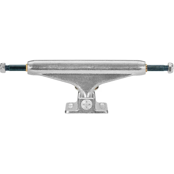 Skateboard Trucks For Improved Ride Quality-Independent Stage 11 Forged Titanium Silver Trucks