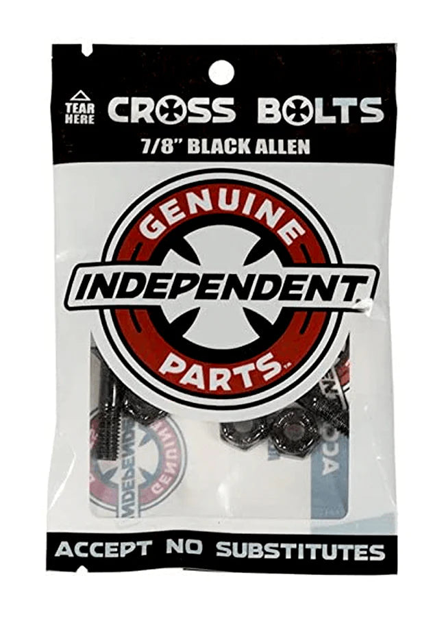 Affordable Skateboard Hardware For All Riders-Independent 7/8" Allen Key Hardware - Black