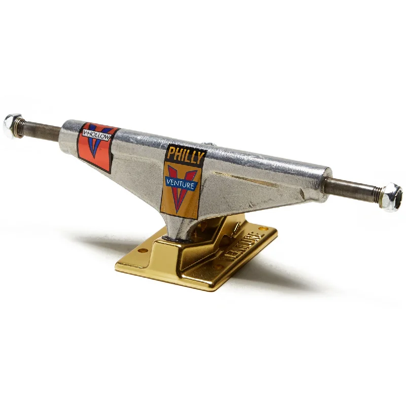 Skateboard Trucks For Easy Popping-VENTURE TRUCKS V HOLLOW JAHMIR AWAKE GOLD SIZE 5.6