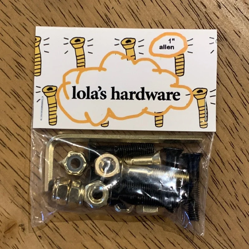 Skateboard Hardware With Strong Performance-[LOLA'S HARDWARE] 1" ALLEN