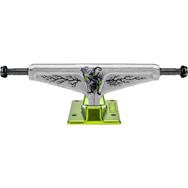 Skateboard Trucks With Fast Turn Response-VENTURE TRUCKS V HOLLOW CHANDLER WIZARD GREEN SIZE 5.6