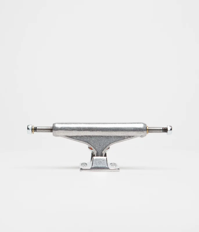 Skateboard Trucks For Strong Grip-Independent 129 Hollow Forged Truck - Polished Silver