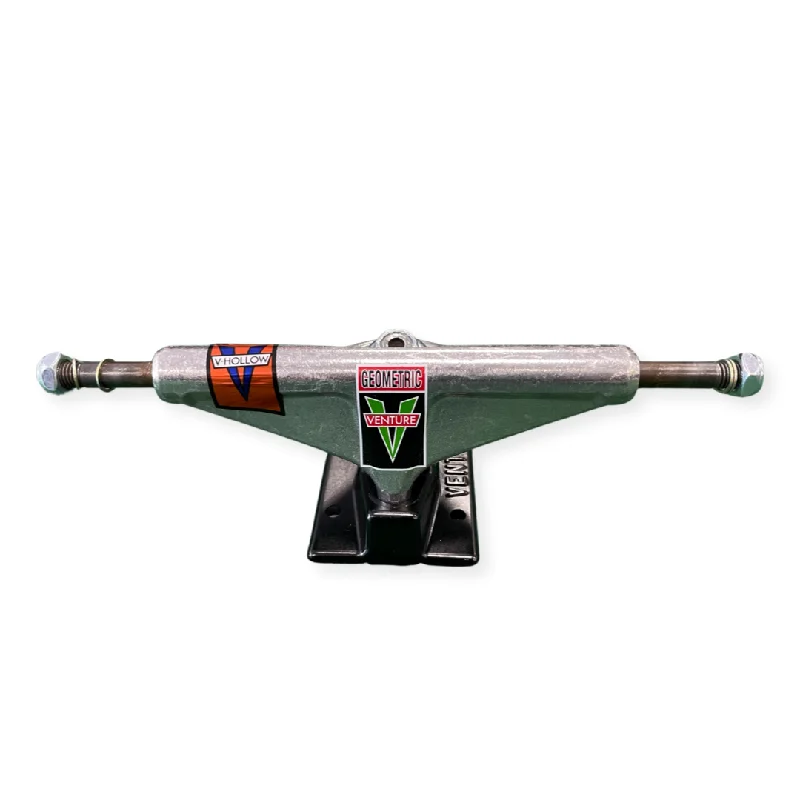 Skateboard Trucks For Long-Term Performance-Venture V-Hollow X Geometric Trucks (Sold as set of 2)