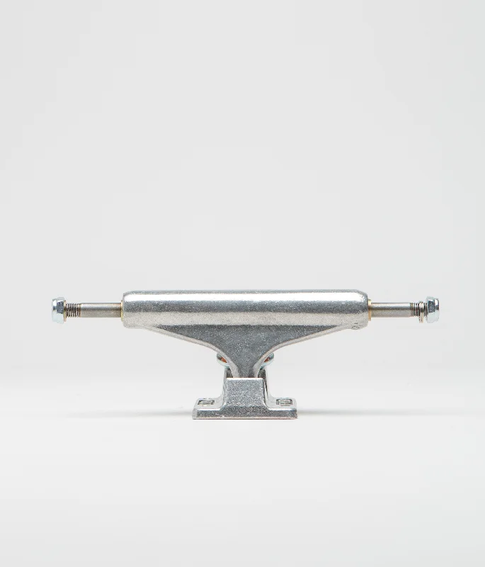 Skateboard Trucks For More Stability During Tricks-Independent 129 Standard Truck - Polished Silver