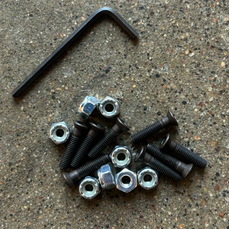 Best Skateboard Hardware For Custom Decks-FAMILIA 7/8" ALLEN HEAD BOLTS