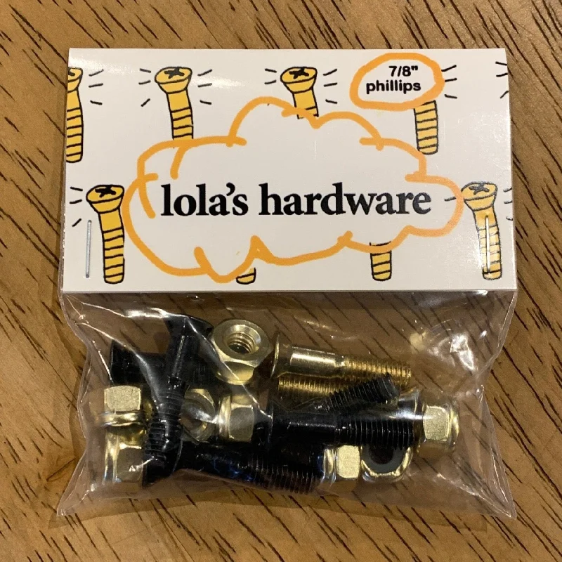 Skateboard Hardware For Riders Of All Ages-[LOLA'S HARDWARE] 7/8" PHILLIPS ＋