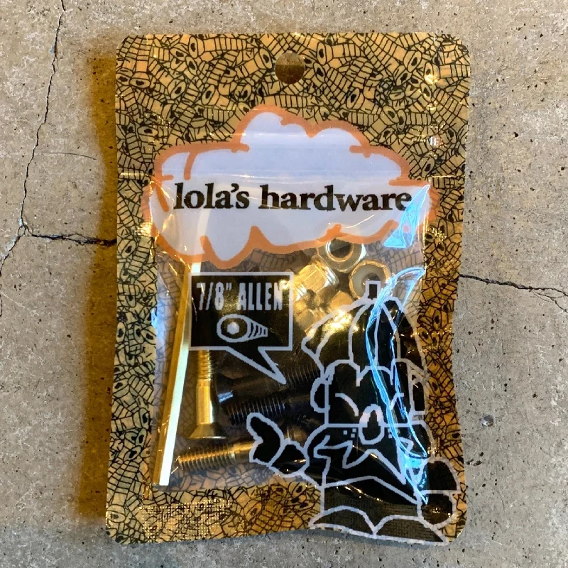 Skateboard Hardware For Aggressive Street Skating-[LOLA'S HARDWARE] 7/8" ALLEN HARDWARE