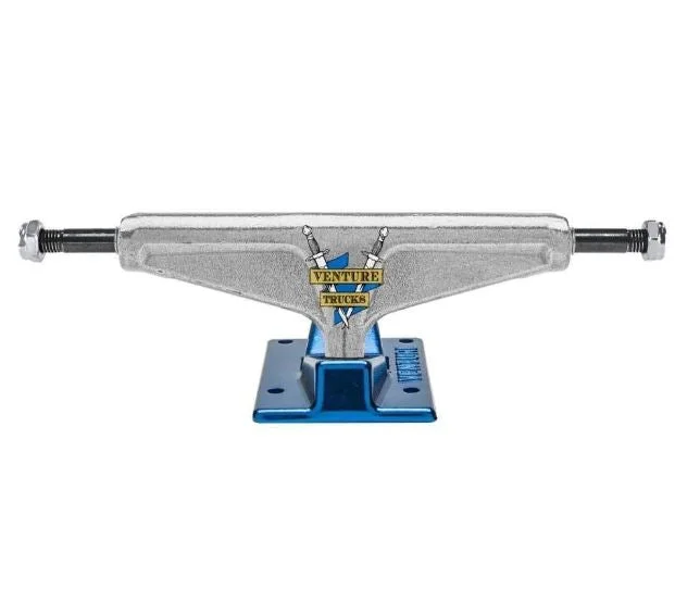 Skateboard Trucks For Effortless Turning-Venture Truck 5.6 VLT Crest Blue