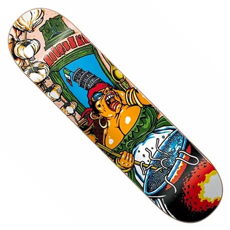 Best Skateboard Deck For Skate Parks-101 Gino Iannucci Bel Paese Reissue R7 Pro Deck 8.375 X 32.1