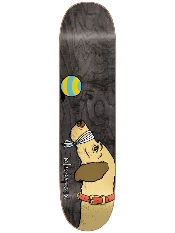 Lightweight Skateboard Deck For Beginners-101 Natas Kaupas HT Skateboard Deck - 7.88" - Black