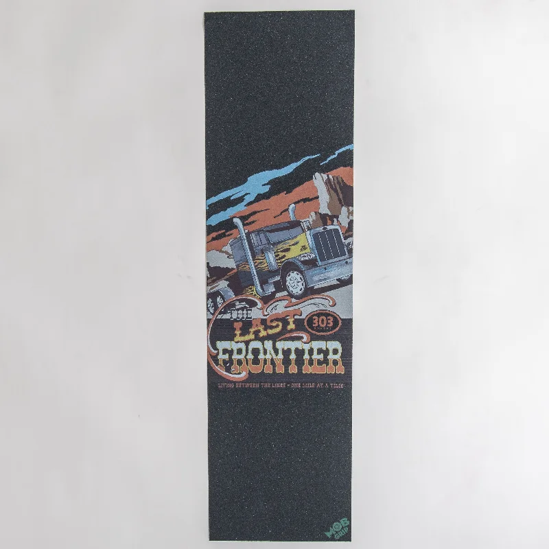 Skateboard Grip Tape For Smooth Accelerations-303 Boards - 303 X Mob Big Rig Last Frontier Griptape