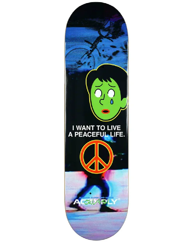 Skateboard Deck With Special Coating-Bledsoe Acid-Ply 2 Skateboard Deck