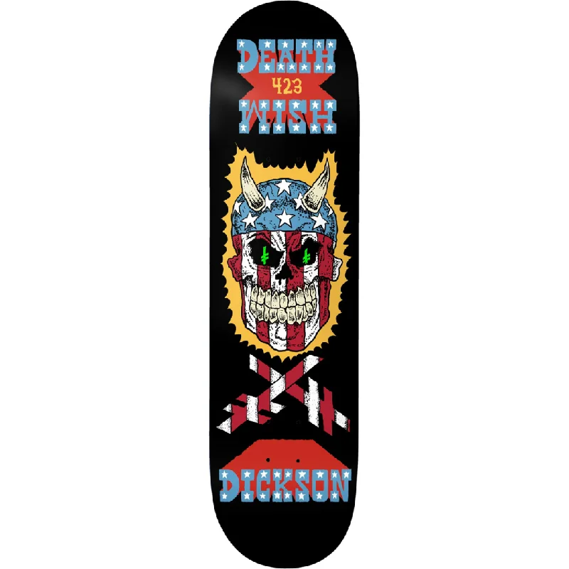 Best Skateboard Decks For Street Skating-8.5" Deathwish Skateboards Jon Dickson 423 Deck