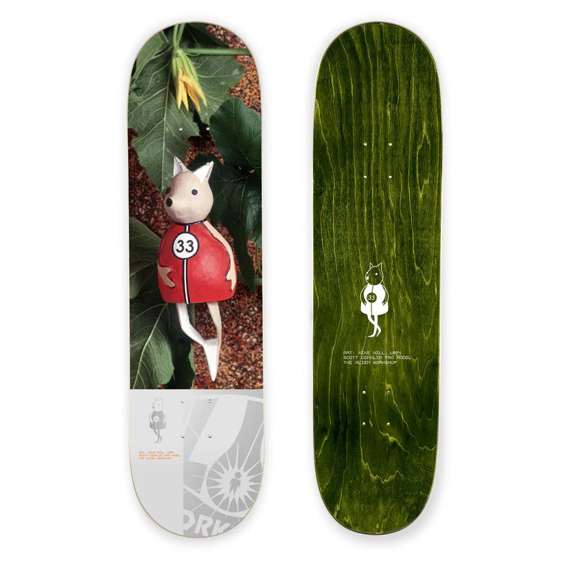 Skateboard Deck With Precision Engineering-Alien Workshop Racer KTC Mache 8.25 Quickslick deck