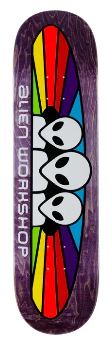 Modern Skateboard Deck With Great Grip-Alien Workshop Spectrum Skateboard Deck