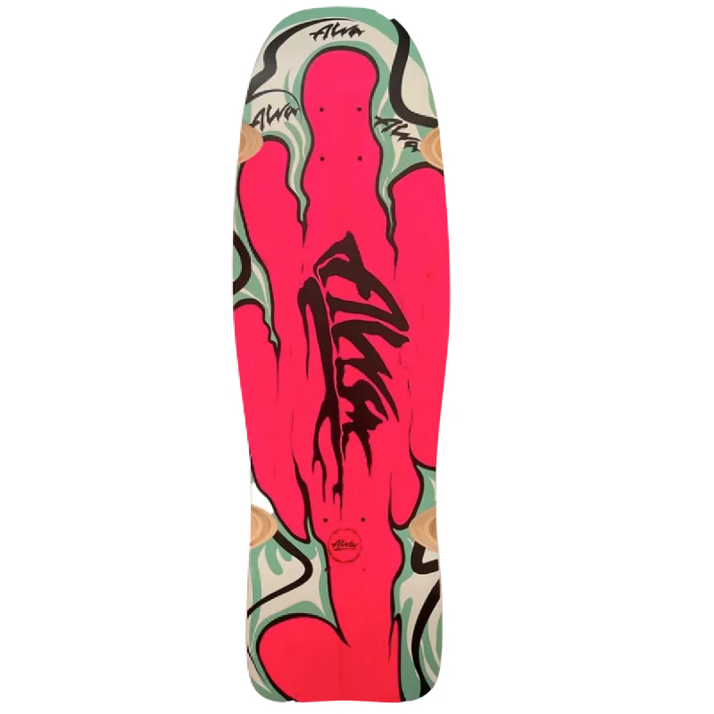 Pro-Level Skateboard Deck For Performance-Alva MODERN AGRESSION FISH-PINK Skateboard Deck