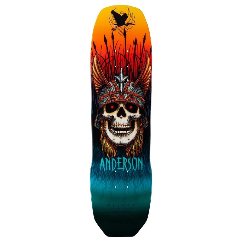 Skateboard Deck With Deep Concave-Andy Anderson 289 K20 Pro Flight Deck 8.45 X 31.8