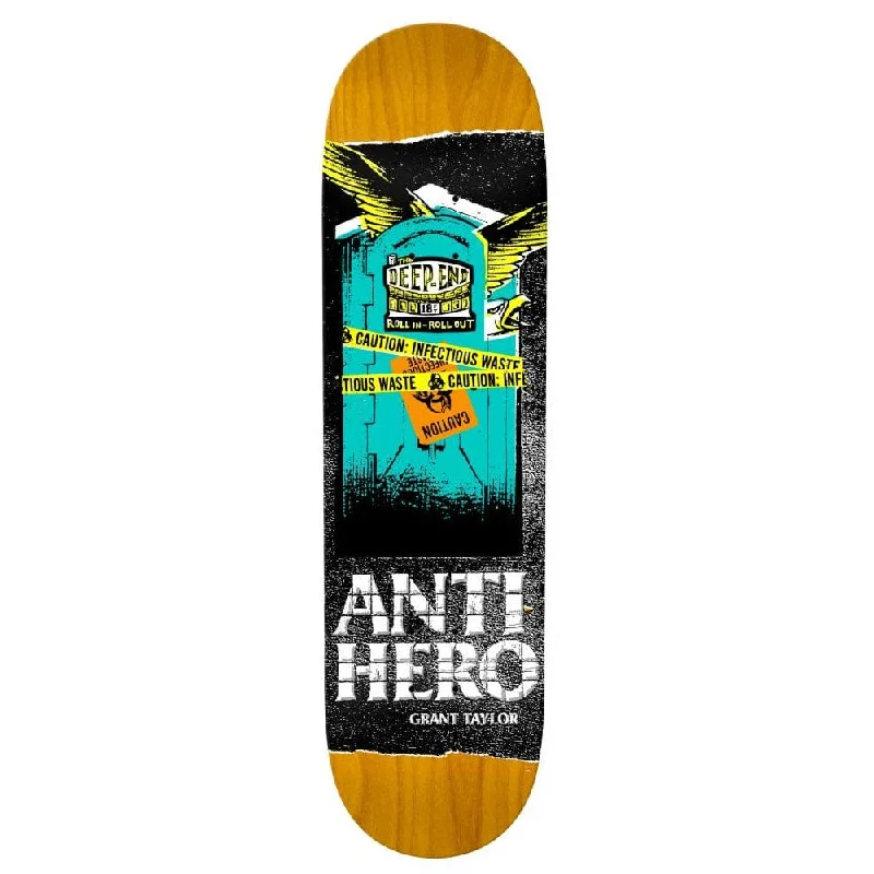 Deck For Skateboarding Beginners-Anti Hero Grant Taylor Infectious Waste Skateboard Deck 8.38"