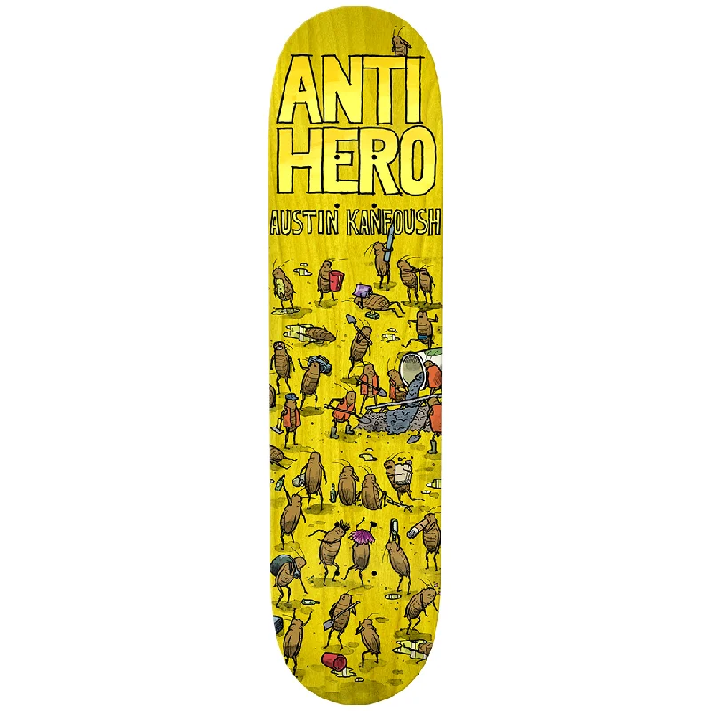 Skateboard Deck For Long Lasting Durability-Anti-Hero Kanfoush Roach Out Deck - 8.06