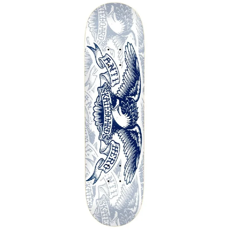 Skateboard Deck With Custom Artwork-Anti Hero PP Copier Eagle White Skateboard Deck 8.06"