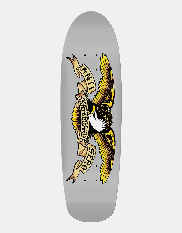 Skateboard Deck With Custom Colors-Anti Hero Shaped Eagle 'Genius' Skateboard Deck - 9.19"