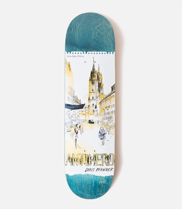 Skateboard Deck With Trendy Look-Antihero Chris Pfanner Cityscapes Deck