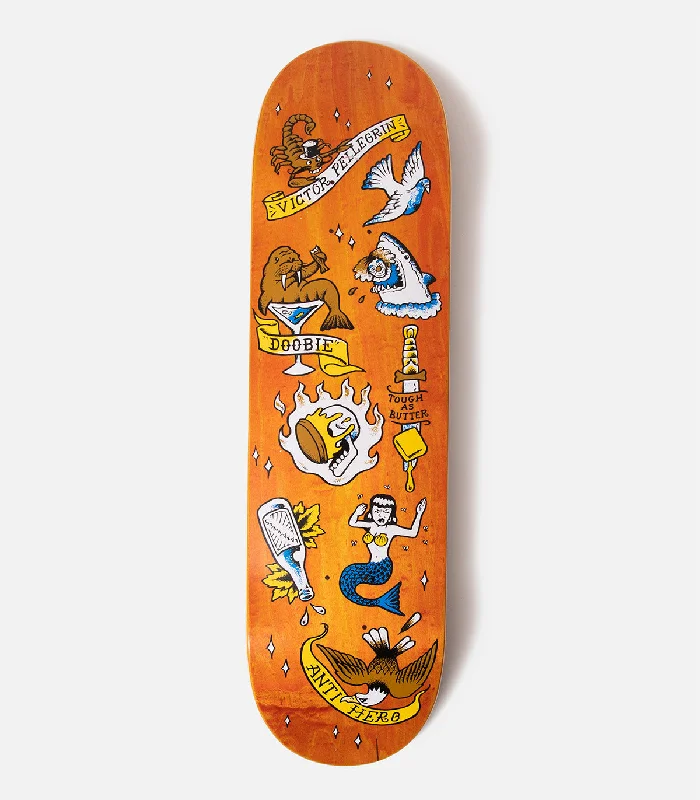 Deck For Long Skateboard Ride-Antihero Doobie No Regrets Deck