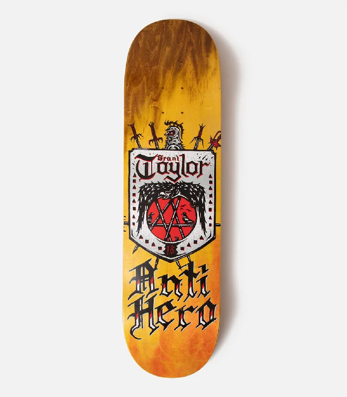 Skateboard Deck With Quality Construction-Antihero Grant Taylor Coat Of Arms Deck