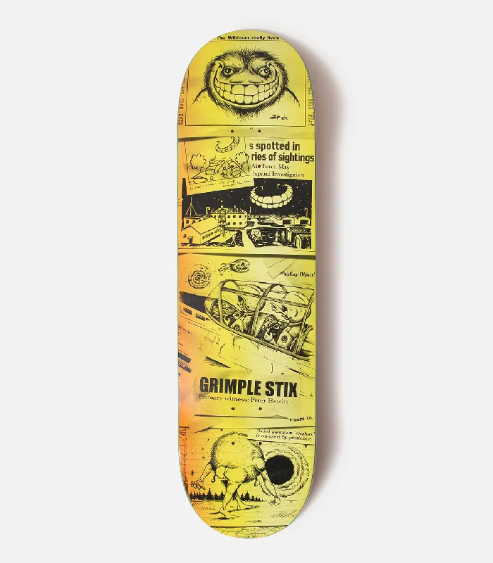 Skateboard Deck With High End Construction-Antihero Grimple Stix Peter Hewitt Grimple Sight Deck