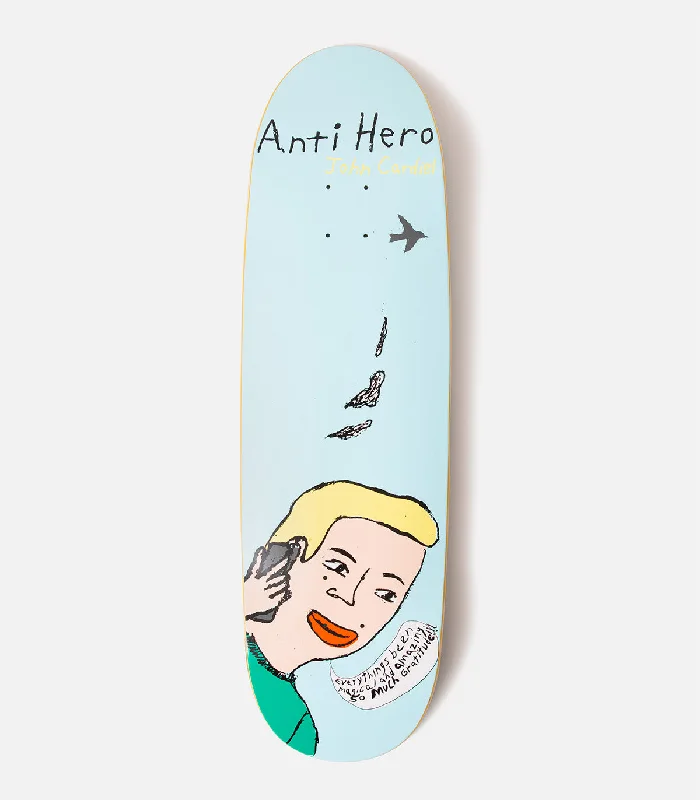 Deck For Skateboarding Beginners-Antihero John Cardiel Pigeon Vision Deck