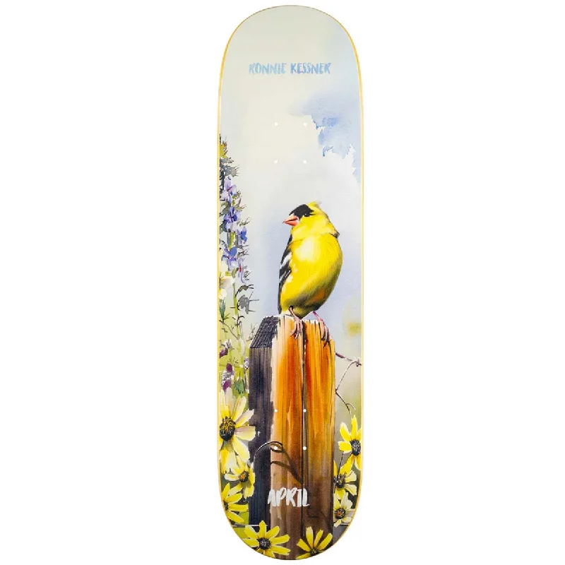 Skateboard Deck For Extreme Skating-April Ronnie Kessner Goldfinch Deck (8.25)