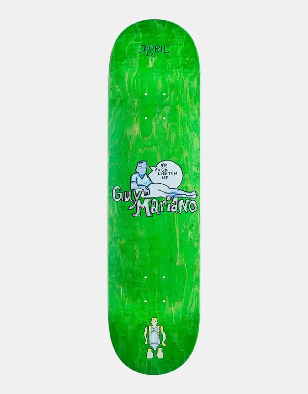 Skateboard Deck With Wide Concave Design-April Guy by Gonz Skateboard Deck - 8.25"