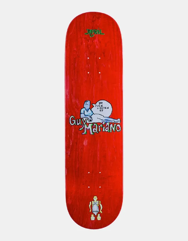 Skateboard Deck With Enhanced Pop-April Guy by Gonz Skateboard Deck - 8.5"