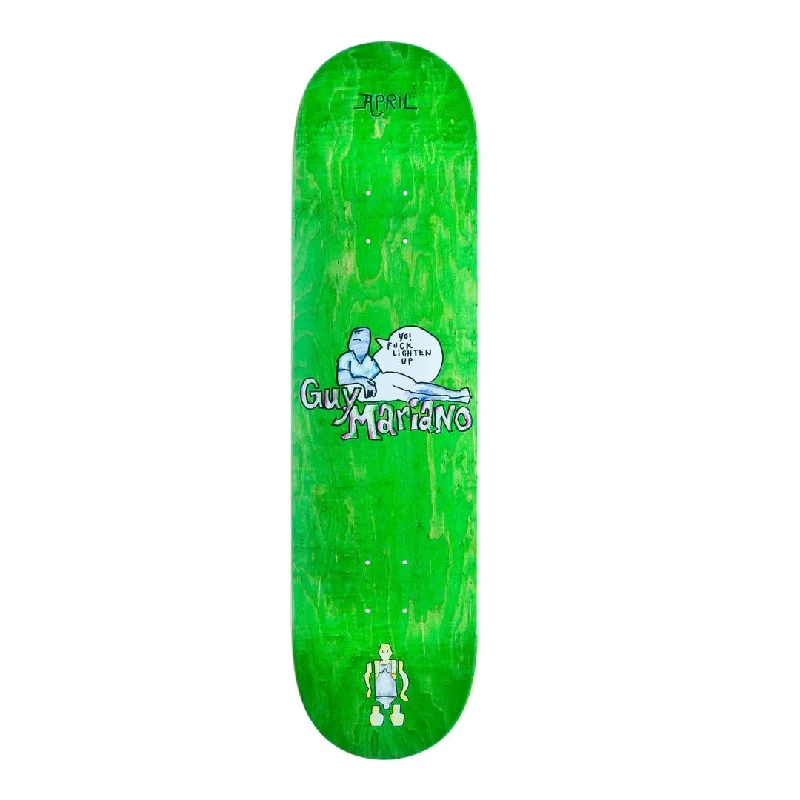 Skateboard Deck For Consistent Speed-April Guy Mariano Guy By Gonz Deck (8.25)