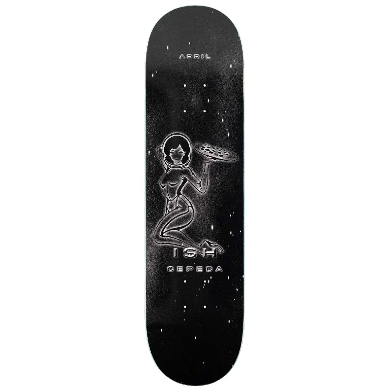 Unique Design Skateboard Deck For Stunts-April Ish Cepeda Out There (8.25)