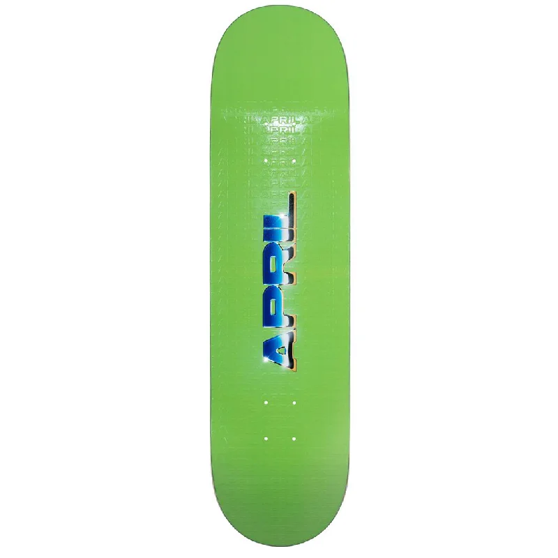 Skateboard Deck For All Skill Levels-April Print Logo Deck- 8.0