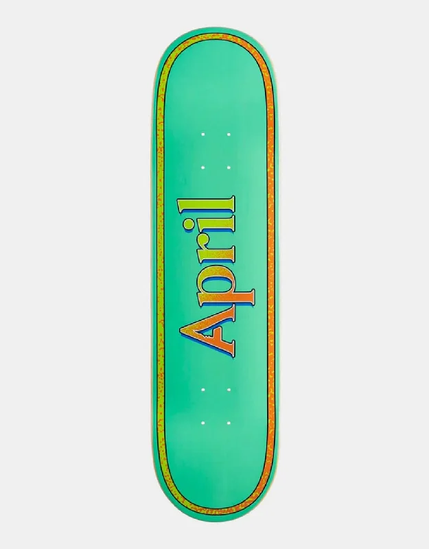 Best Skateboard Deck For Tricks-April OG Logo Retro Skateboard Deck