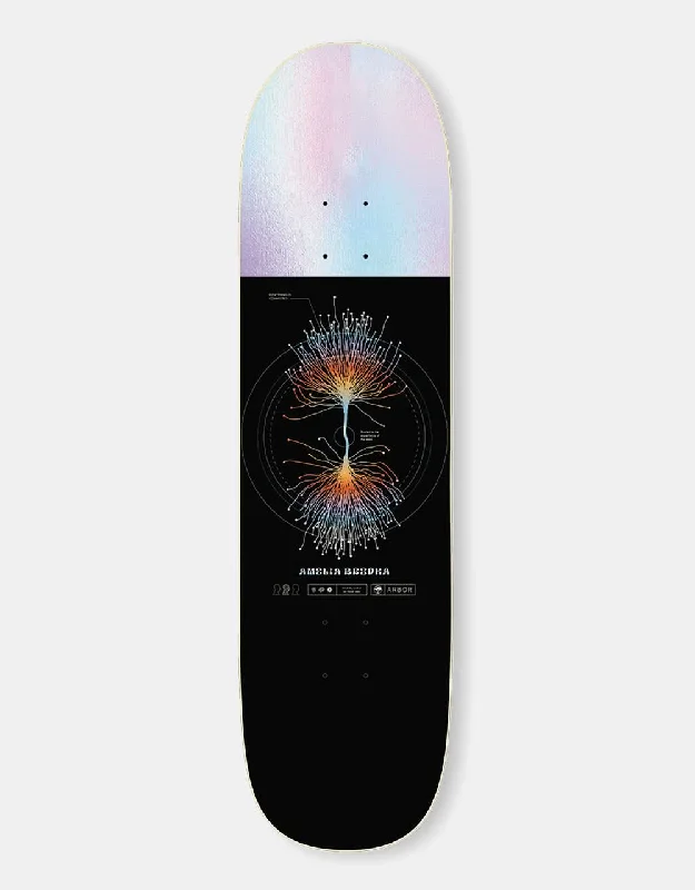 Pro Skateboard Deck With Wide Nose-Arbor Amelia Neuron Skateboard Deck - 8.5"