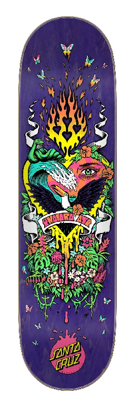 Skateboard Deck For Technical Riders-Asp Paradise Twin Pro Skateboard Deck 8.25in x 31.83in Santa Cruz