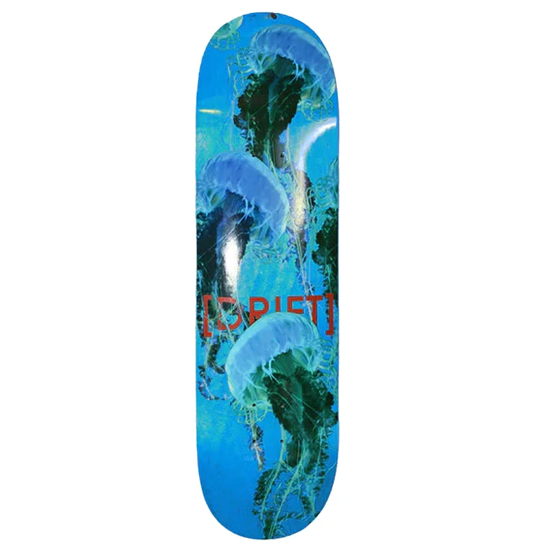 Minimalist Skateboard Deck For Riders-Atlantic Drift Jelly Deck Blue