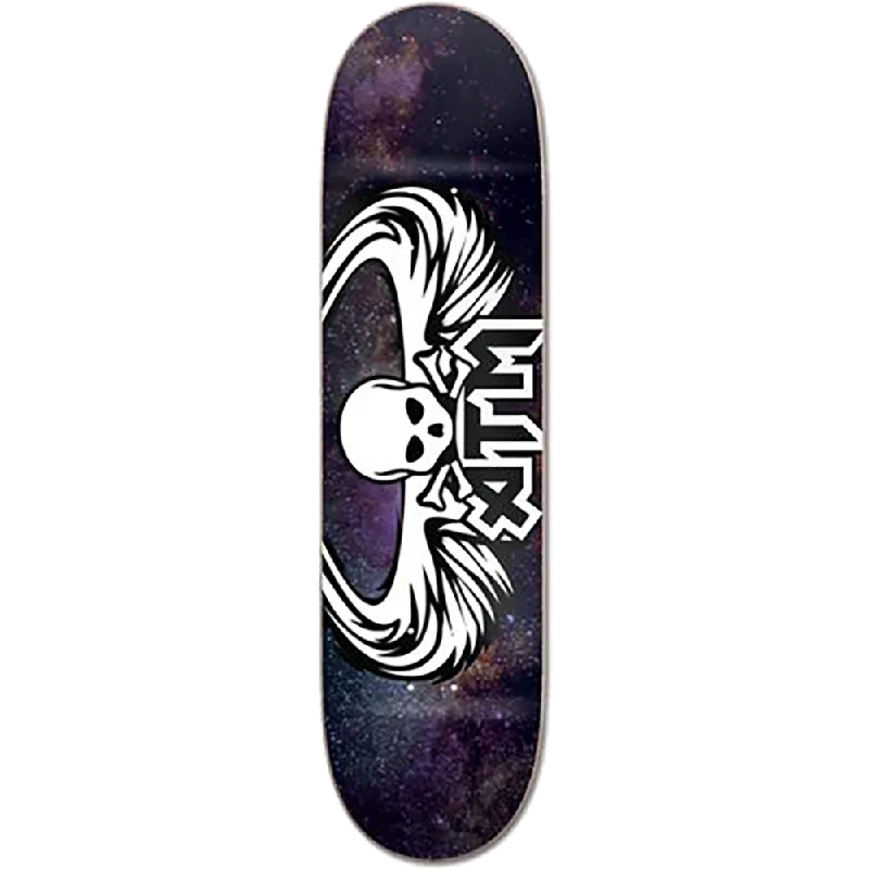 Skateboard Deck With Unique Color Scheme-ATM Skateboards Galaxy Wings Skateboard Deck