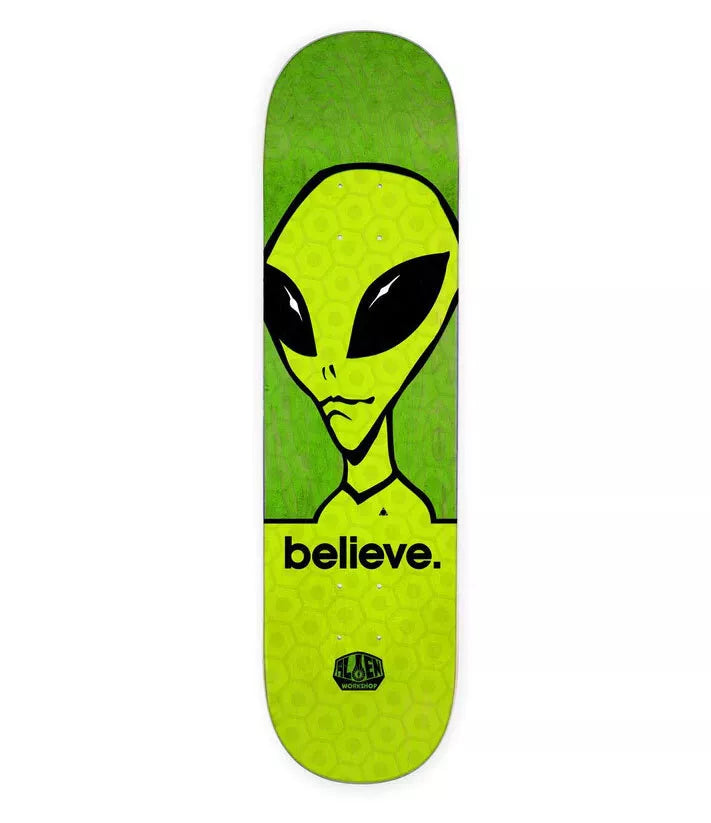 Skateboard Deck With Artistic Designs-AW Believe Hex Duo-Tone 8.25