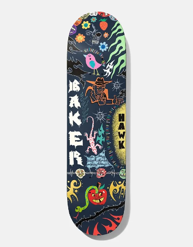 Deck For Long Skateboard Ride-Baker Hawk Another Thing Coming Skateboard Deck - 8.125"