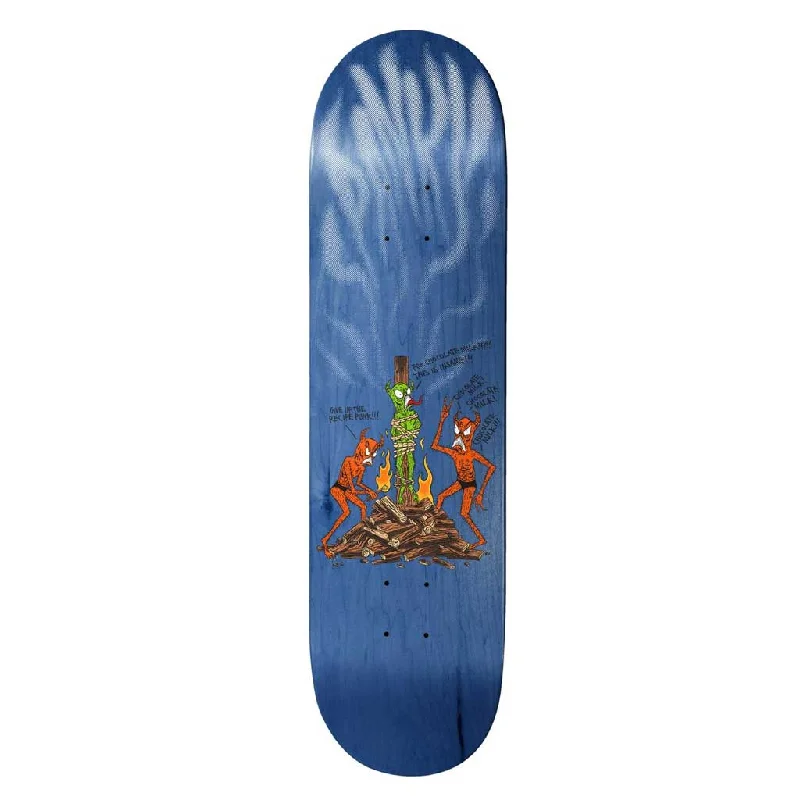 Skateboard Deck With Strong Grip-Baker Skateboards Kevin Long Wizardry Neckface Skateboard Deck - 8.25