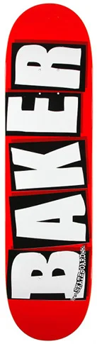 Durable Skateboard Deck For High-Speed Skating-Baker Team Brand Team Logo Skateboard Deck - 8.0"