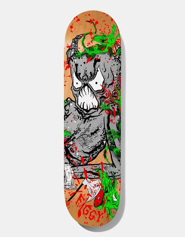 Eco-Friendly Skateboard Deck Materials-Baker x Neckface Figgy Toxic Rats Skateboard Deck - 8"