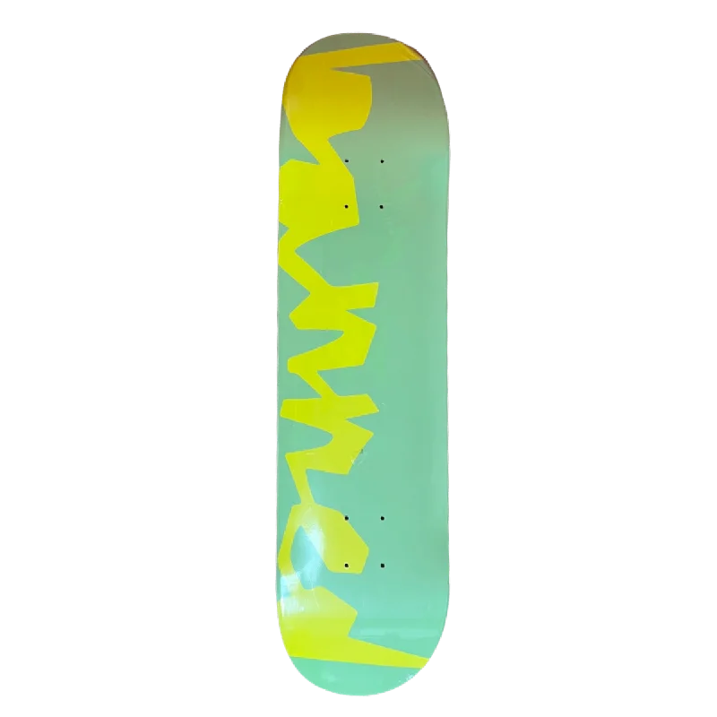 Skateboard Deck With Perfect Shape And Design-Banned Tribute Green Deck